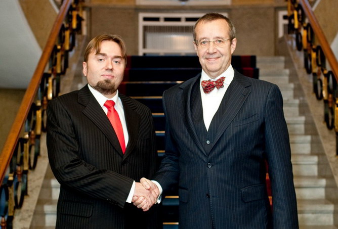 Jaak Kals ja president Ilves