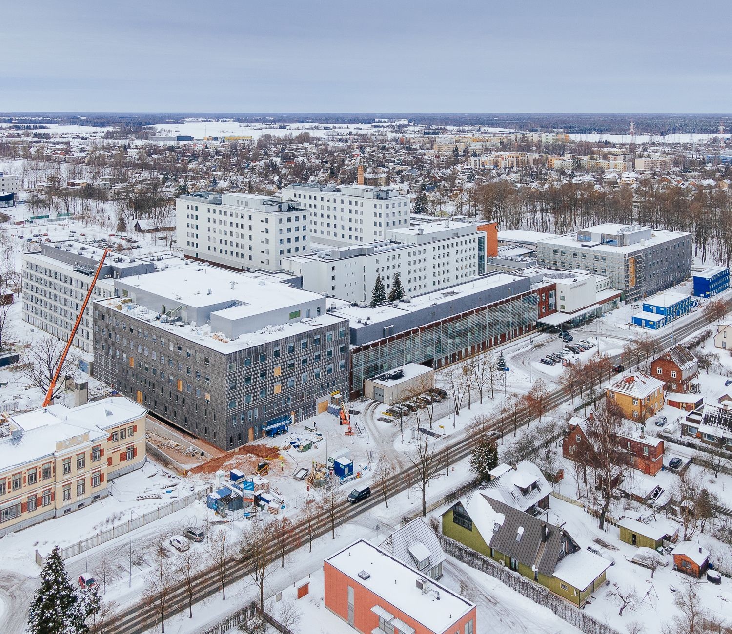 lk10 Kliinikumi meditsiinilinnaku III ehitusjärk Timo Arbeiter