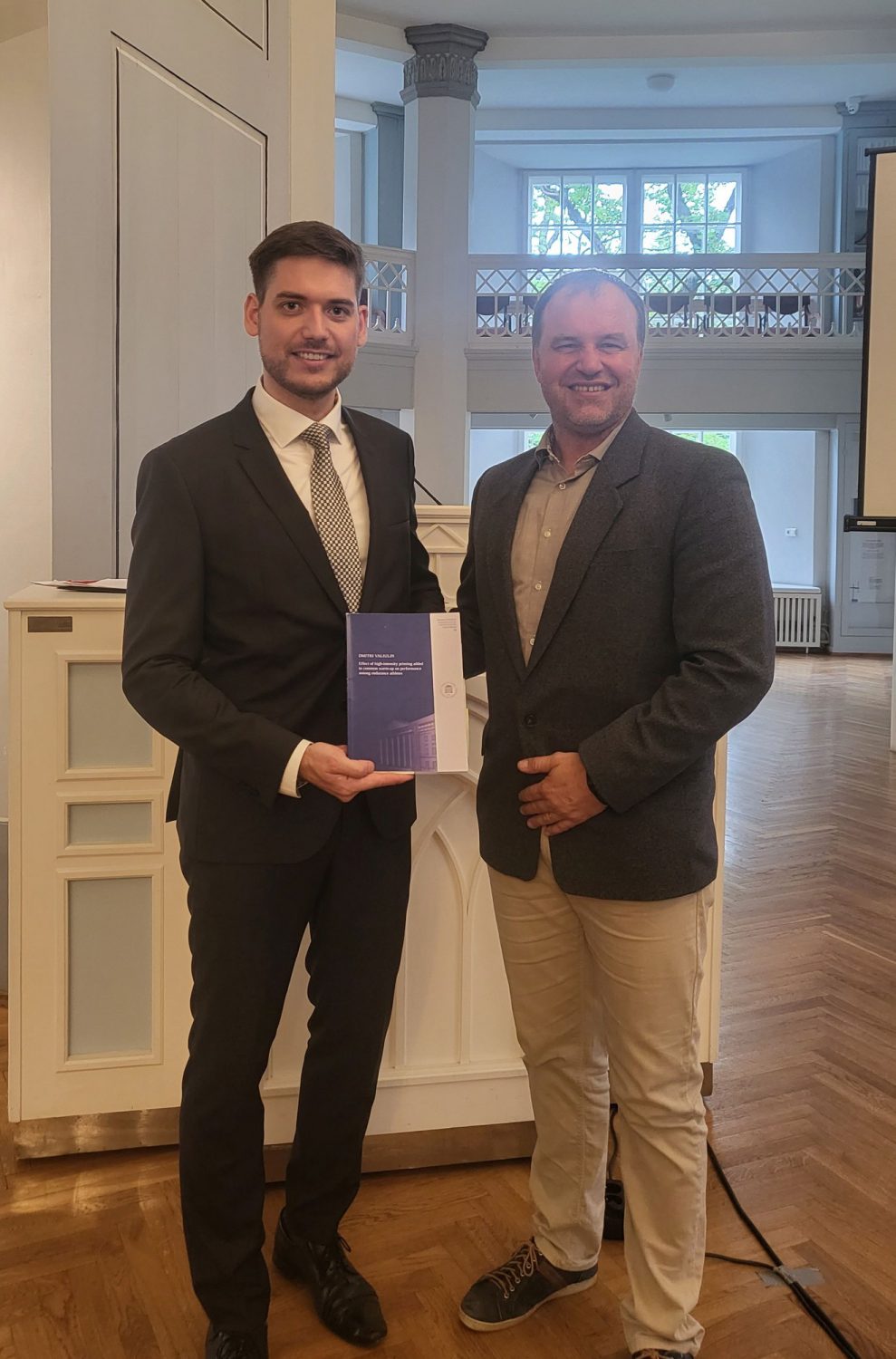 Dmitri Valiulin kaitses doktoritööd Tartu Ülikooli Kliinikum