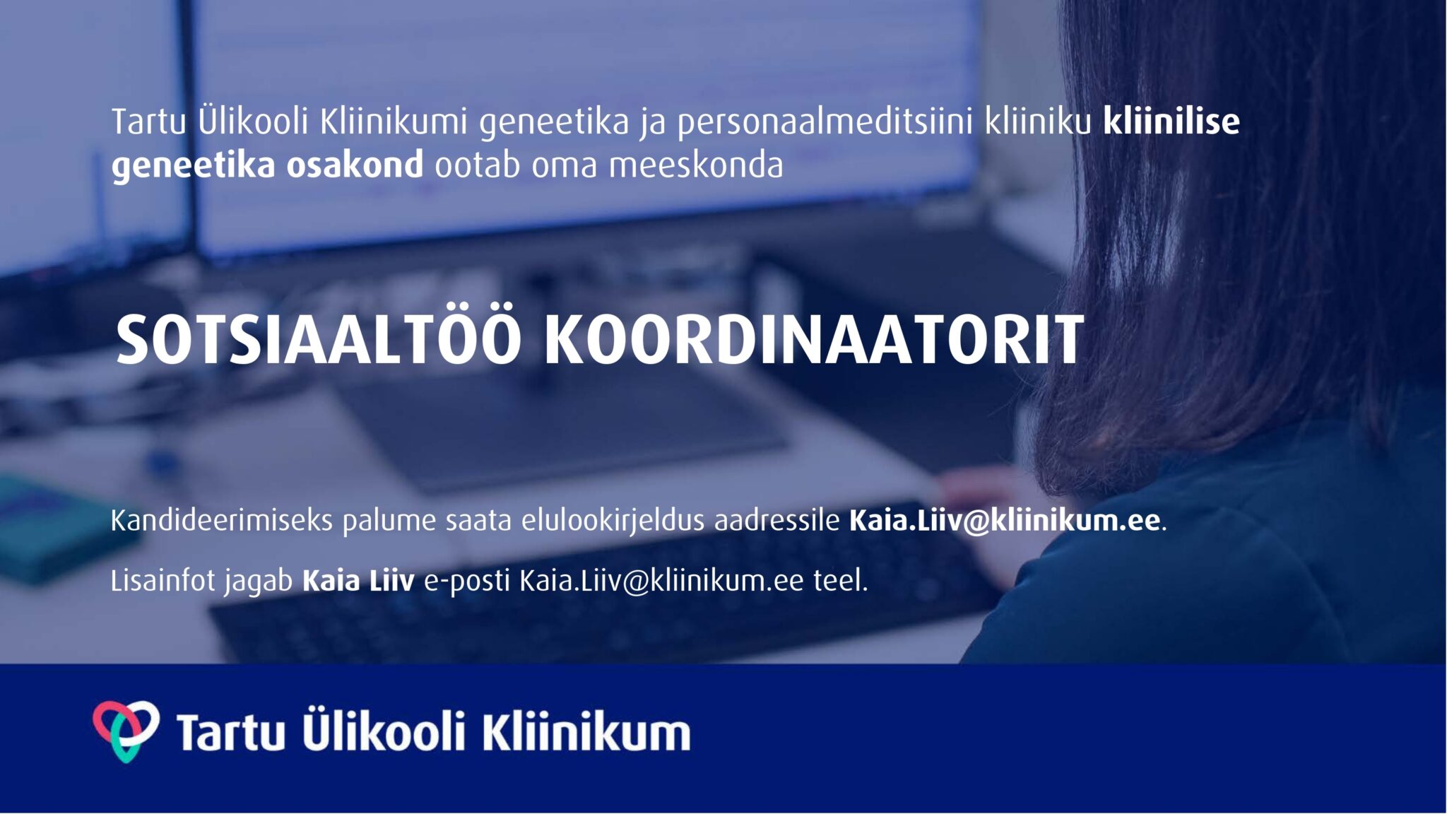 Sotsiaaltöö koordinaator harvikhaiguste kompetentsikeskusesse (päevane